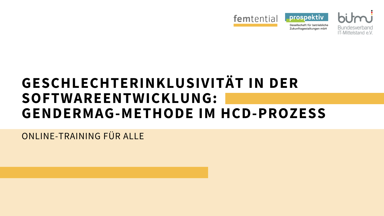 Geschlechterinklusivität in der Softwareentwicklung: GenderMag-Methode im HCD-Prozess