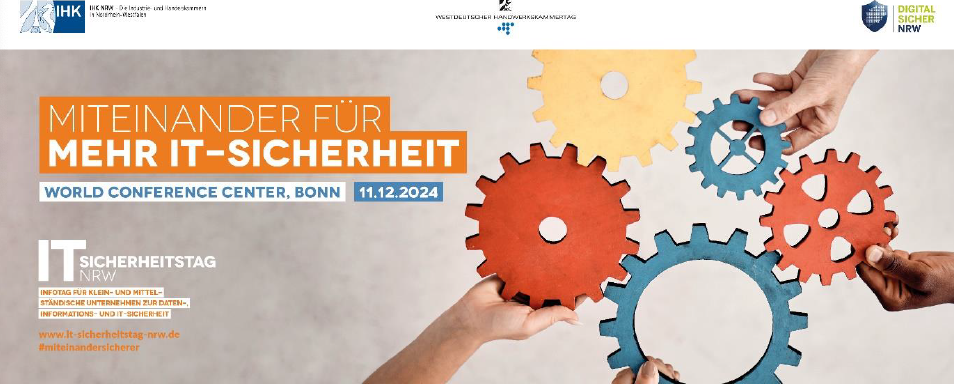 IT-Sicherheitstag NRW 2024 - "Miteinander für mehr IT-Sicherheit"