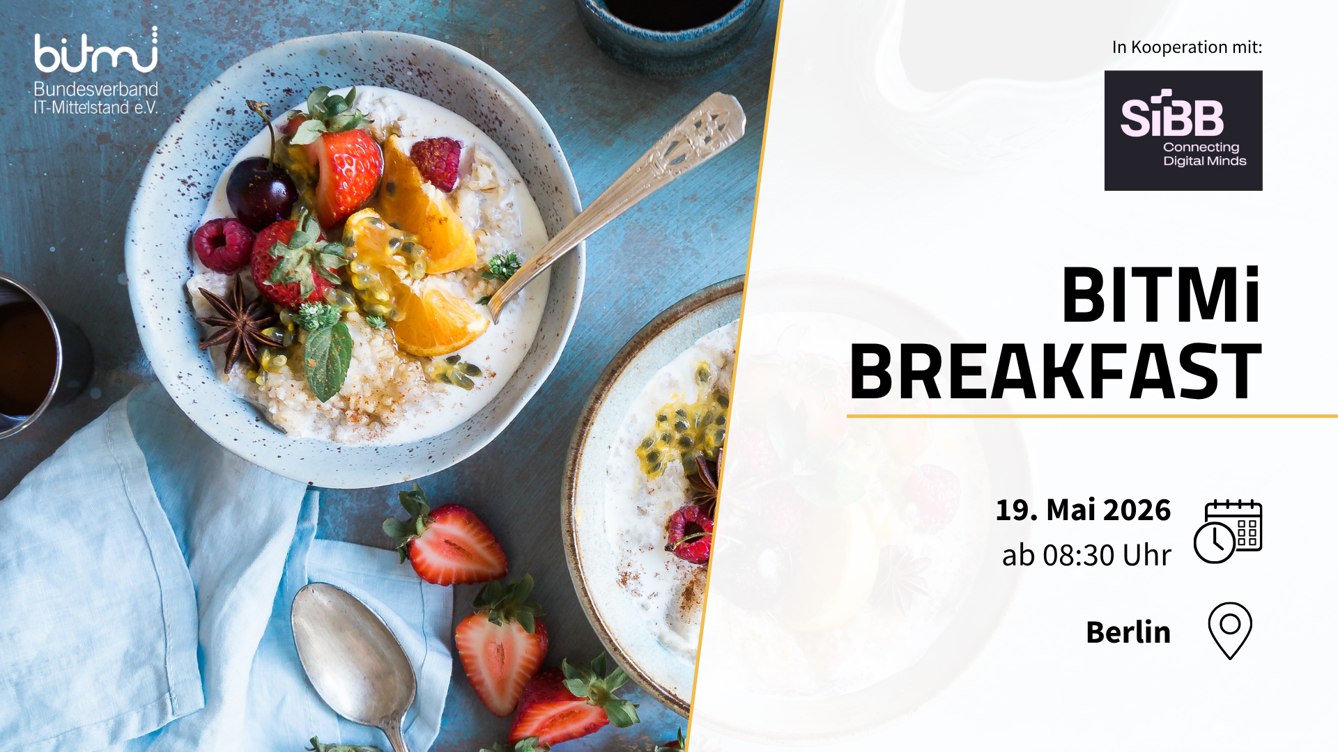 BITMi Breakfast in Berlin