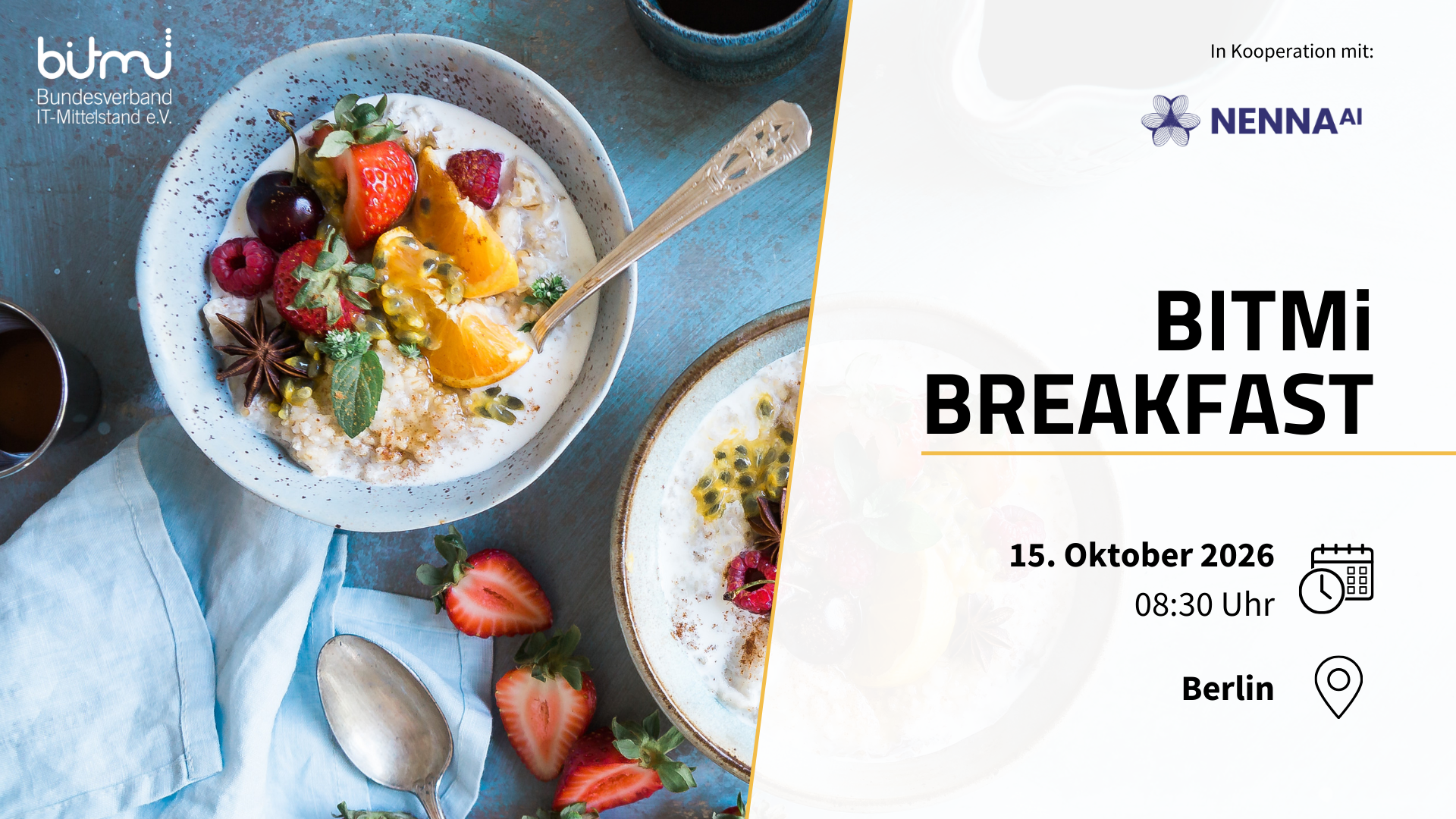 BITMi Breakfast in Berlin