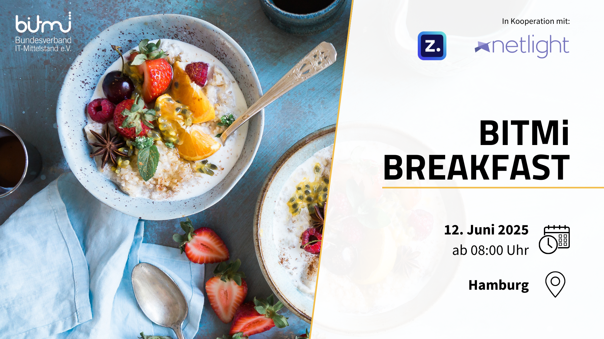 BITMi Breakfast in Hamburg