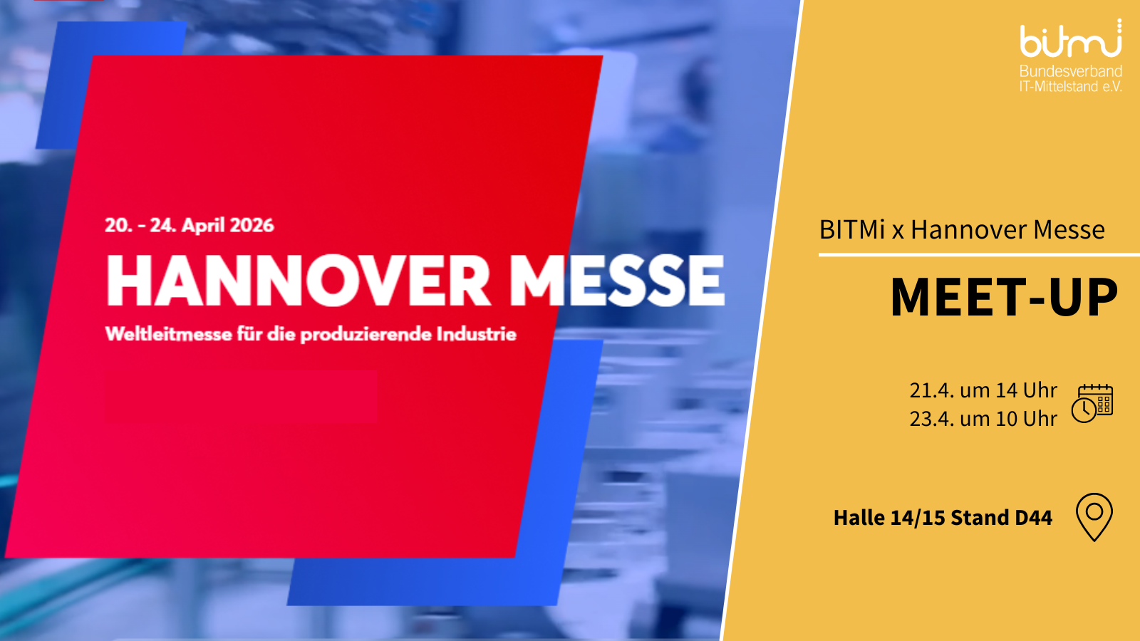 Meet-Up auf der Hannover Messe