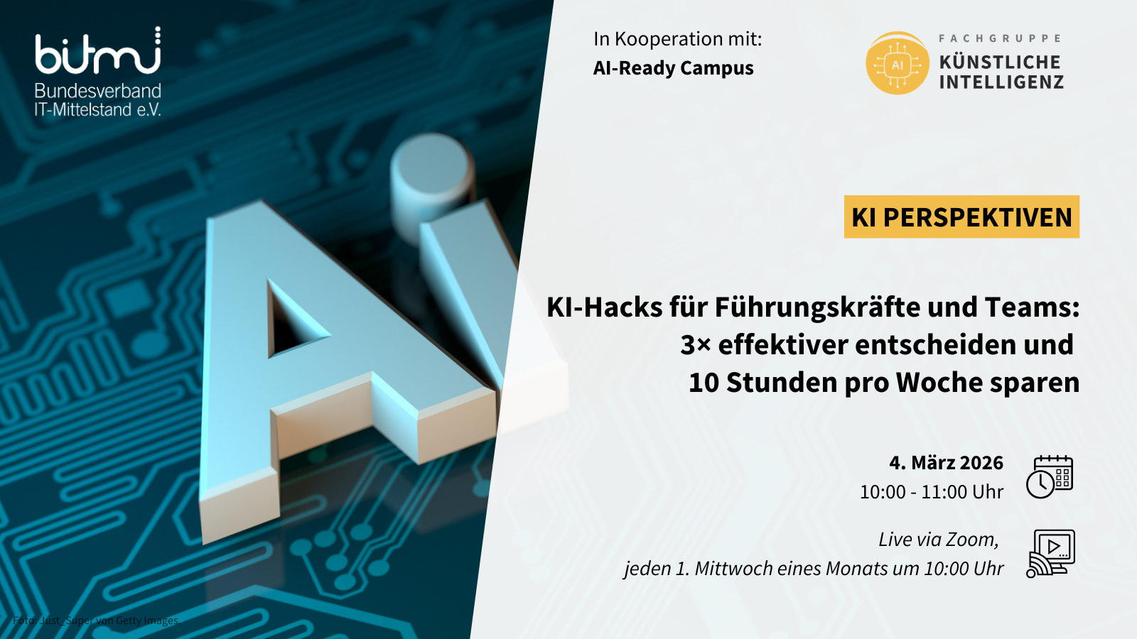 KI-Perspektiven: KI-Hacks für Führungskräfte und Teams: 3× effektiver entscheiden und 10 Stunden pro Woche sparen