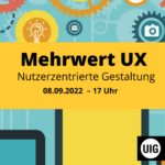 UIG und BITMi: Mehrwert UX ─ eine Reise zu erfolgreichen Use Cases im Mittelstand #4: "Nutzerzentrierte Gestaltung"