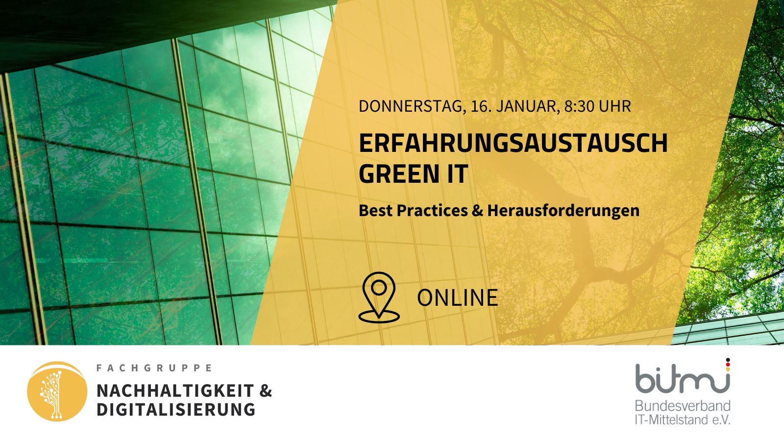 Erfahrungsaustausch Green IT: Best Practices und Herausforderungen