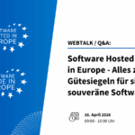 Software Hosted & Made in Europe