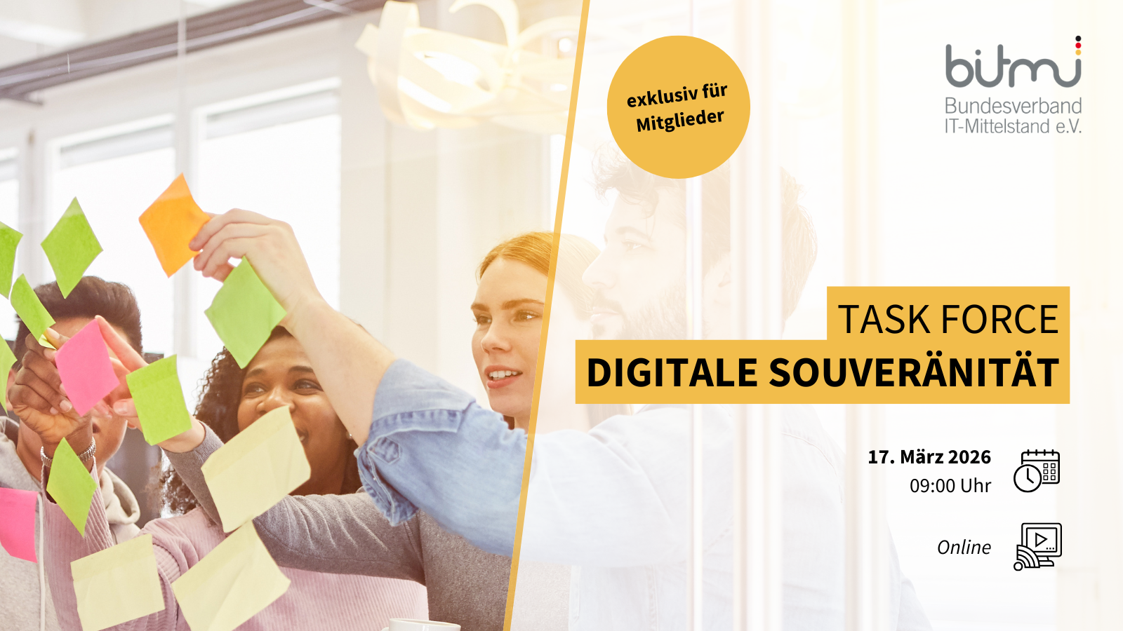 Mitgliederaustausch: Task Force "Digitale Souveränität"